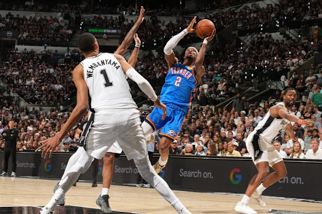Spurs vs Thunder: SGA Leads OKC Past San Antonio in Thrilling NBA Playoff Battle